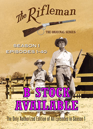 The Rifleman Season 1 Collector Edition boxed DVD set